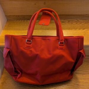 Nine West Vibrant Red Tote Bag